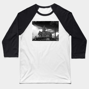 Historic Carson Mansion Baseball T-Shirt